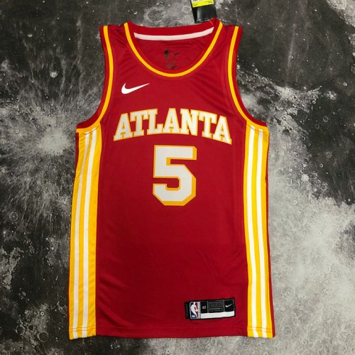 NBA 5 Murray Atlanta Hawks Maillot Rouge